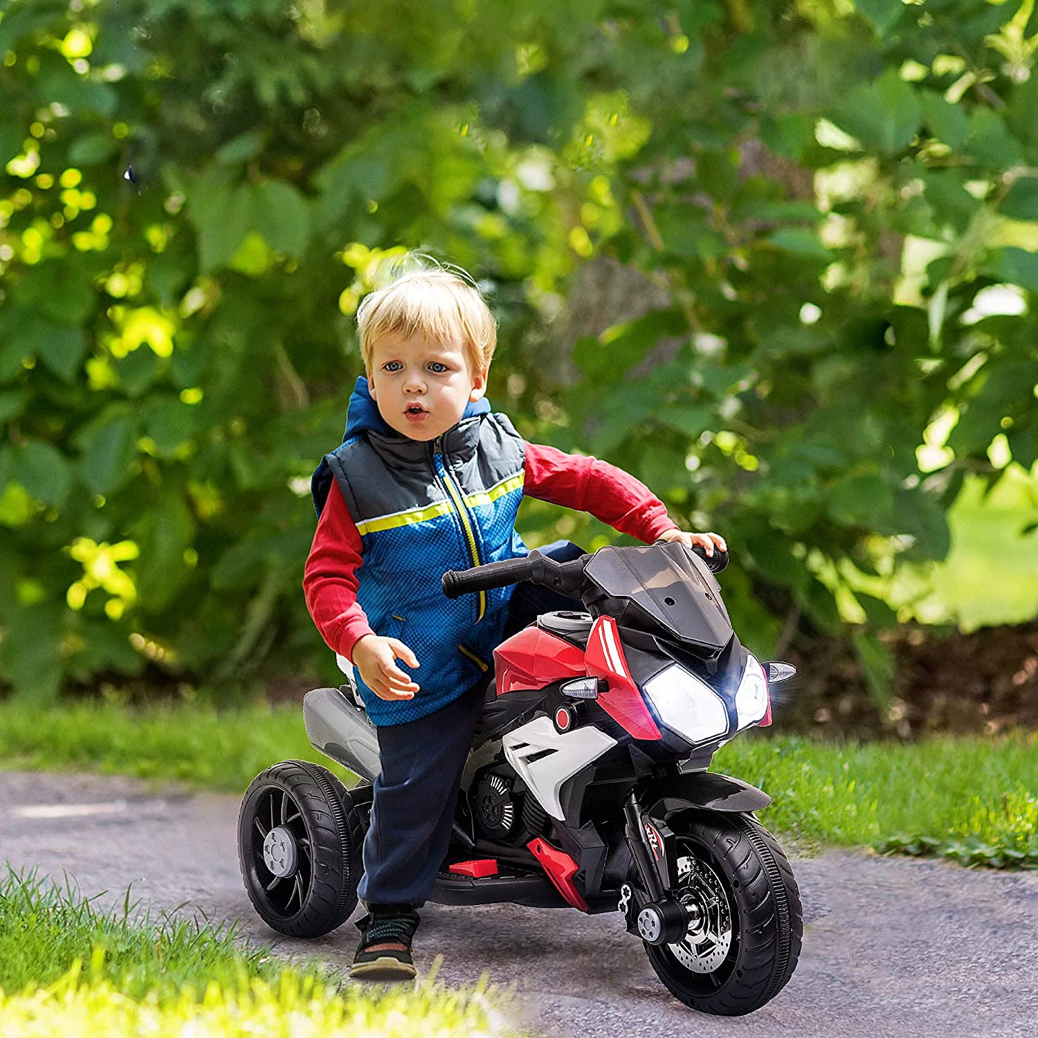 EVERCROSS EV12M Motocicleta Eléctrica Niños, Moto Eléctrica con Motor de  300 W, Modos de Velocidad de