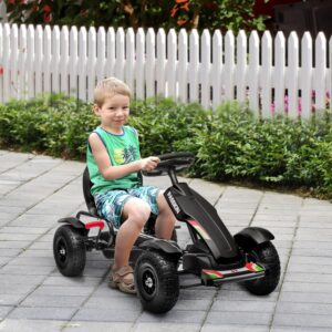 Go kart Homcom coche de pedales infantil